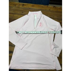 Peter Millar Women’s Pink 1/4 Zip Golf Pullover UPF 50+ – Royal Turks & Caicos G